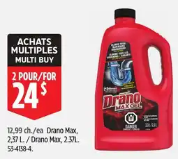 Canadian Tire Drano Max offer