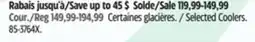 Canadian Tire Igloo Selected Coolers offer
