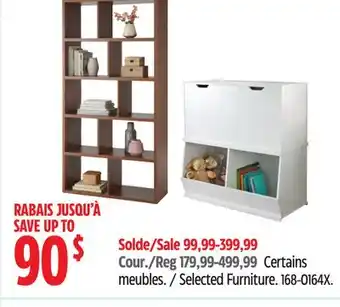 Canadian Tire Canvas Selected Furniture offer