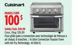 Canadian Tire Cuisinart 6-Slice Convection Toaster Oven with Air Fry Technology offer