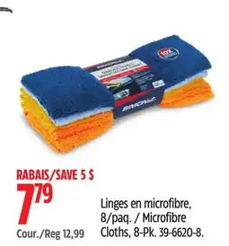 Canadian Tire SIMONIZ Microfibre Cloths, 8-Pk offer