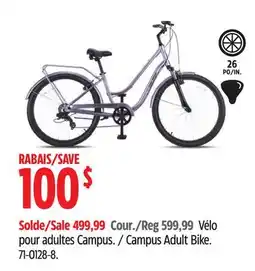Canadian Tire Raleigh Campus Adult Bike offer