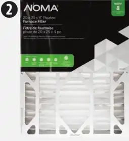 Canadian Tire NOMA MERV 8 Furnace Filter, 20 x 25 x 4˝ offer