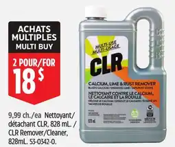 Canadian Tire CLR Remover/Cleaner offer