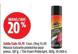 Canadian Tire ARMOR ALL Tire Foam Protectant offer