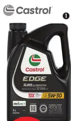 Canadian Tire Castrol EDGE FIT Synthetic Motor Oil, 5L offer