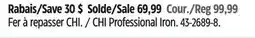 Canadian Tire SINGER CHI Professional Iron offer
