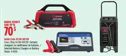 Canadian Tire MotoMaster Selected Battery Chargers or Battery Tester offer