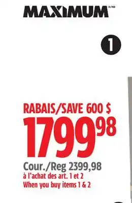 Canadian Tire Maximum 56 Tool Chest with Built-In Power Bar with USB offer