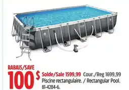 Canadian Tire Coleman Rectangular Pool offer