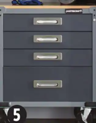 Canadian Tire Mastercraft 28˝ Wide 4-Drawer Base Cabinet offer