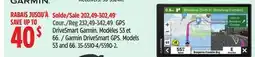 Canadian Tire Garmin DriveSmart GPS offer