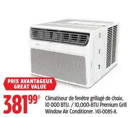 Canadian Tire 10,000-BTU Premium Grill Window Air Conditioner offer