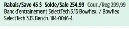 Canadian Tire Bowflex SelectTech 3.1S Bench offer