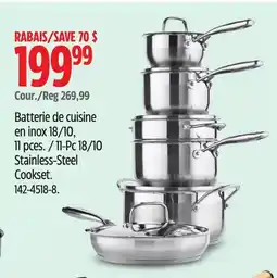 Canadian Tire Stainless-Steel Cookset offer