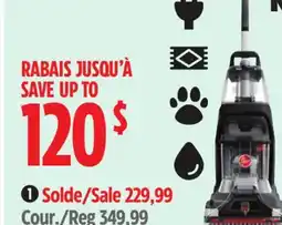 Canadian Tire Hoover Power Scrub XL Pet Plus Carpet Cleaner offer