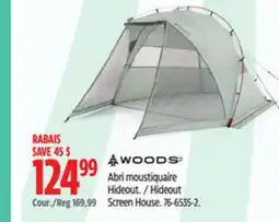 Canadian Tire WOODS Hideout Screen House offer