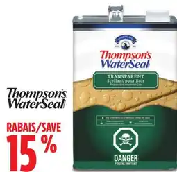 Canadian Tire Selected Wood Sealer and Stains offer