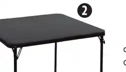 Canadian Tire for LIVING 34˝ Square Folding Card Table offer