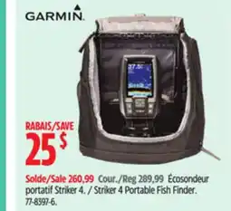 Canadian Tire Striker 4 Portable Fish Finder offer