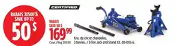 Canadian Tire Certified 3-Ton Jack and Stand Kit offer