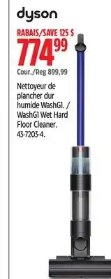 Canadian Tire dyson WashG1 Wet Hard Floor Cleaner offer