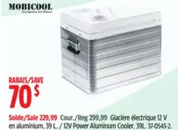 Canadian Tire Mobicool 12V Power Aluminum Cooler, 39L offer