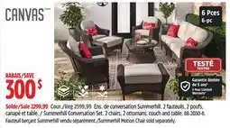Canadian Tire Canvas Summerhill Conversation Set offer