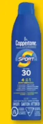Familiprix Coppertone Complete SPF30 sunscreen spray 222ml offer