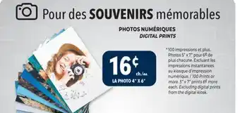 Familiprix PHOTO 4 X 6 offer