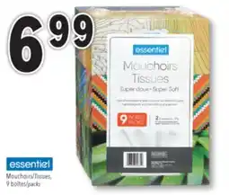 Familiprix Essentiel super soft tissues packs 9un offer