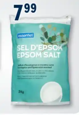 Familiprix ESSENTIEL Epsom salt, 2 kg offer