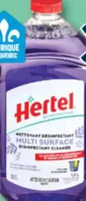 Familiprix HERTEL, Multi surface disinfectant cleaner, 1,4 litre offer