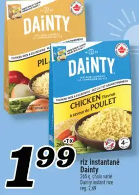 Marché Richelieu Riz Instantané Dainty | Dainty Instant Rice offer
