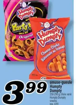 Marché Richelieu AMUSE‑GUEULE HUMPTY DUMPTY | HUMPTY DUMPTY SNACKS offer