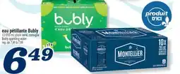 Marché Richelieu EAU PÉTILLANTE BUBLY | BUBLY SPARKLING WATER offer