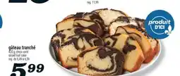 Marché Richelieu GÂTEAU TRANCHÉ | SLICED LOAF CAKE offer