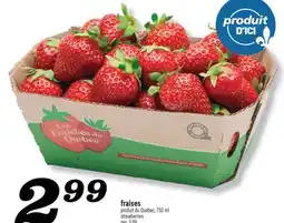 Marché Richelieu FRAISES | STRAWBERRIES offer