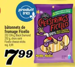 Marché Richelieu Bâtonnets de fromage Ficello | Ficello cheese sticks offer