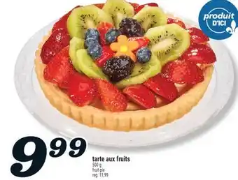 Marché Richelieu TARTE AUX FRUITS | FRUIT PIE offer
