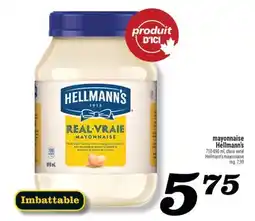 Marché Richelieu HELLMANN'S MAYONNAISE | HELLMANN'S MAYONNAISE offer