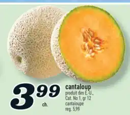 Marché Richelieu Cantaloup | Cantaloupe offer