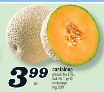 Marché Richelieu Cantaloup | Cantaloupe offer