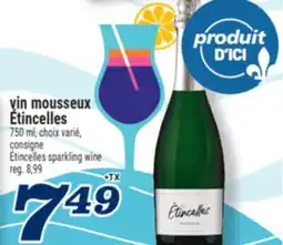Marché Richelieu VIN MOUSSEUX ÉTINCELLES | ÉTINCELLES SPARKLING WINE offer