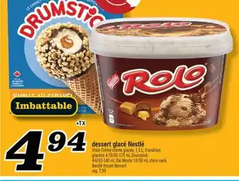 Marché Richelieu DESSERT GLACÉ NESTLÉ | NESTLÉ FROZEN DESSERT offer