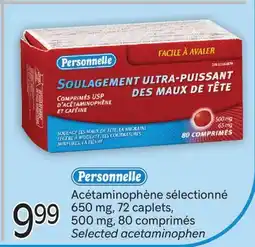 Brunet PERSONNELLE Acétaminophène sélectionné offer