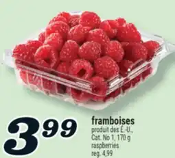 Marché Richelieu Framboises | Raspberries offer