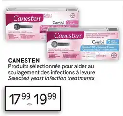 Brunet CANESTEN Produits sélectionnés pour aider au soulagement des infections à levure offer