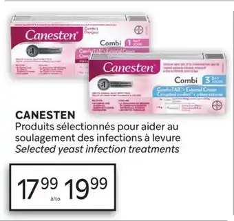 Brunet CANESTEN Produits sélectionnés pour aider au soulagement des infections à levure offer
