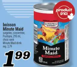 Marché Richelieu Boisson Minute Maid | Minute Maid drink offer